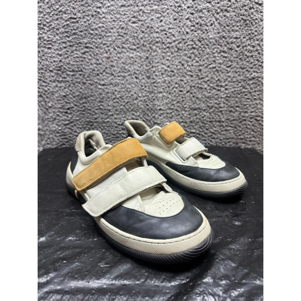 Osklen Hybrid Leather Low Top Snap Sneakers Multicolor Mens Size 10‎ US